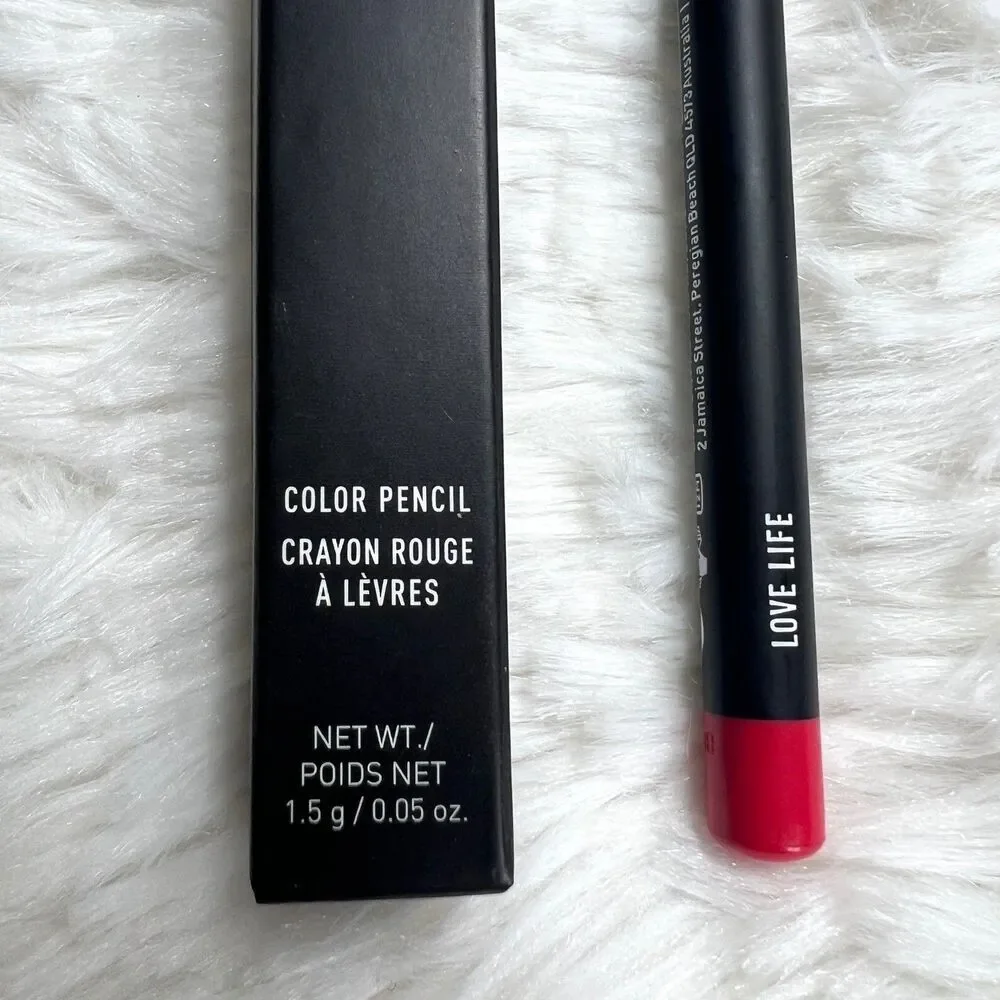 Morphe Eyeliner Color Pencil Liner Love Life Red Creamy Pigmented 1.5g NIB